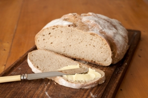 Rye bread and butter